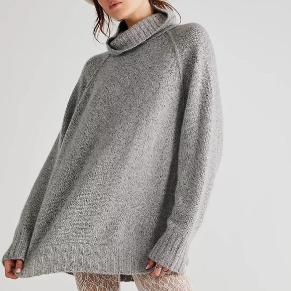 NWT Free People Ultimate Cashmere Turtleneck